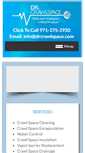 Mobile Screenshot of drcrawlspace.com